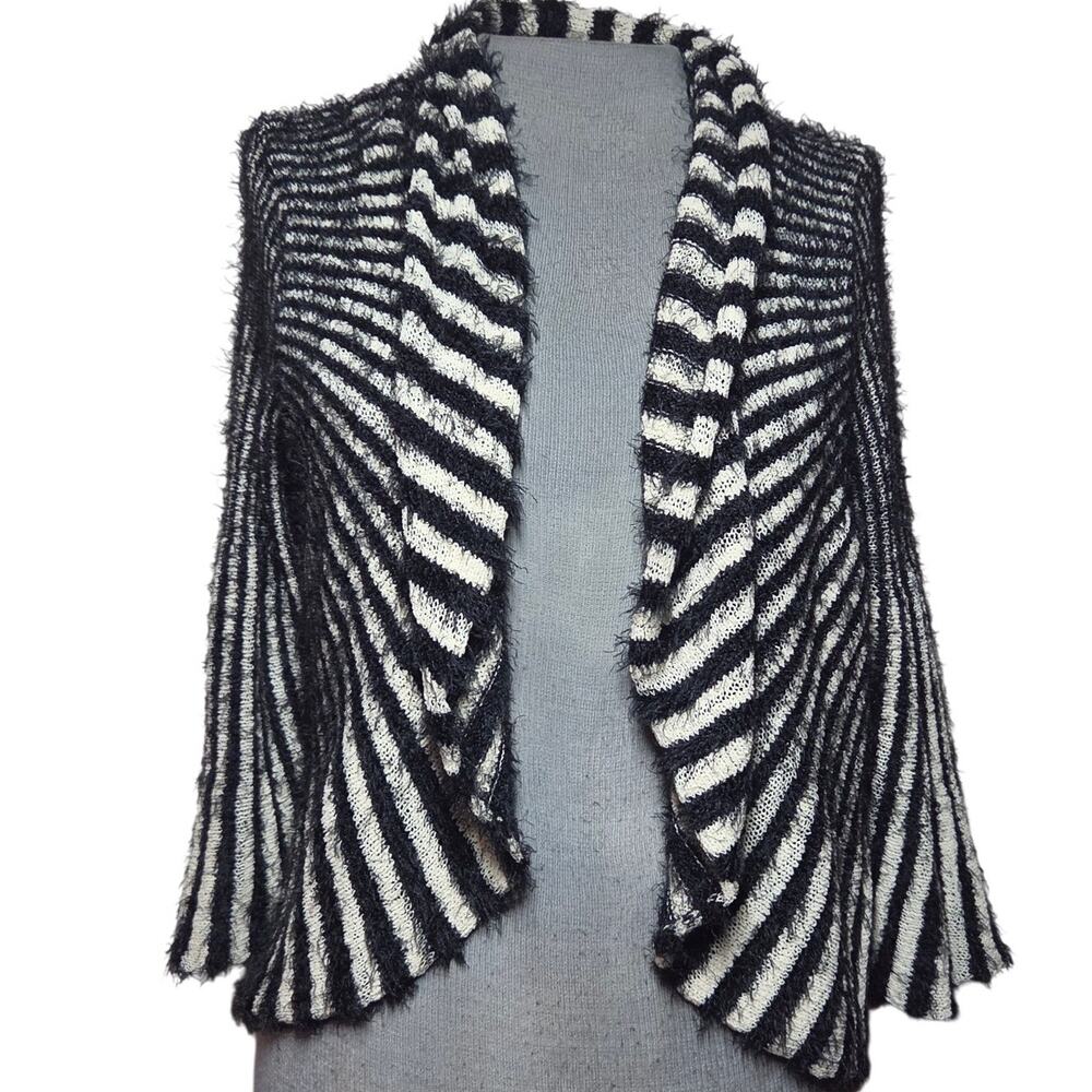 Chicos Open Front Cardigan Sweater Size 0 Small